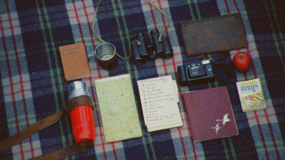 A picnic blanket full of notebooks, maps, binoculars, and retreat objects waiting for a team to think less like a spreadsheet